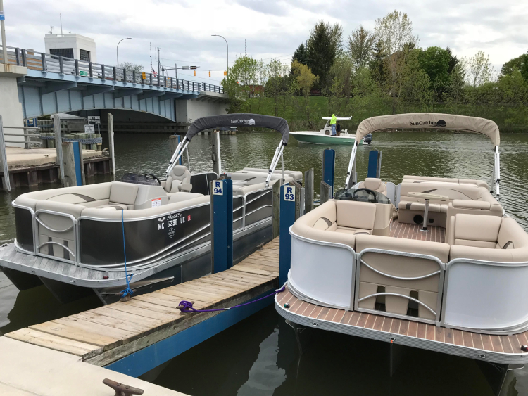 Michigan Boat Rentals currently has two boats available.