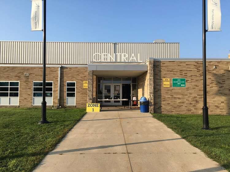 Back to school at Central Middle School