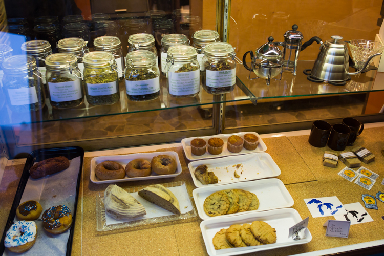 Doughnuts and cookies are new additions to the menu at Exquisite Corpse Coffee.