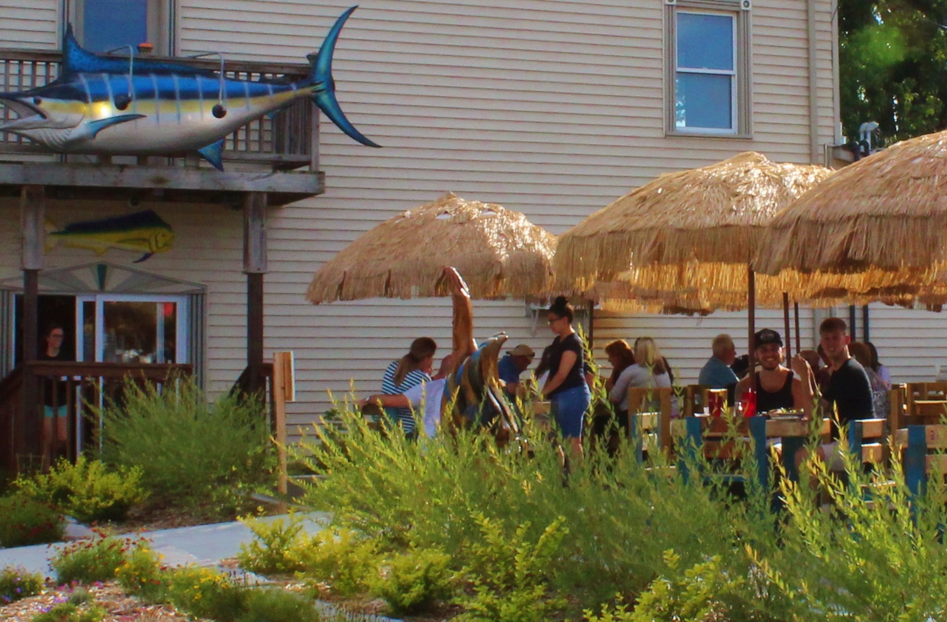 the Marine City Fish Co. has expanded to three times its size, including a larger deck.