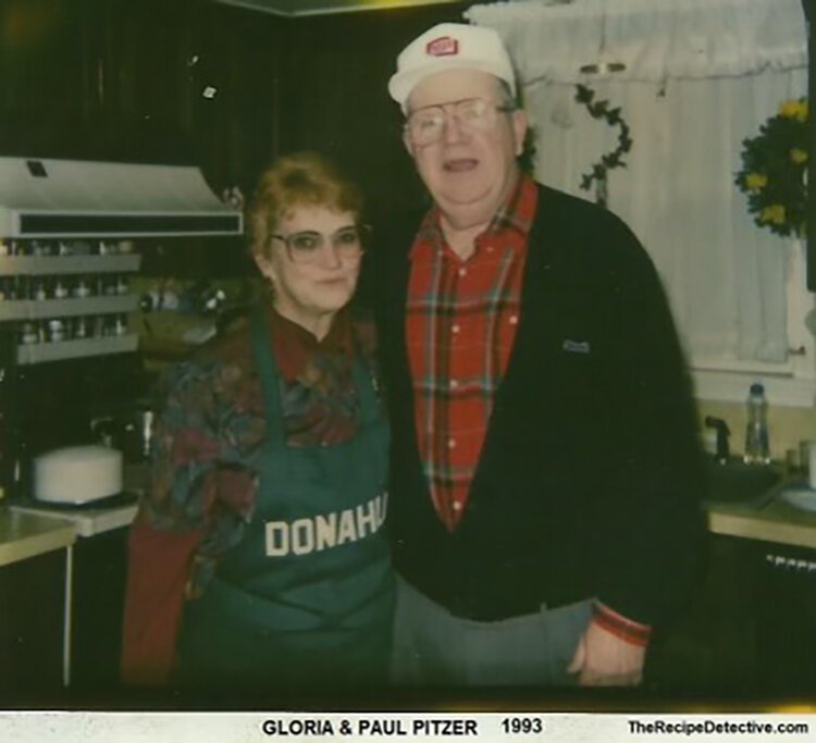 Gloria Pitzer and her husband Paul, 1993.