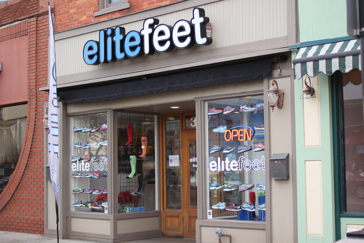 The Elite Feet storefront, at 327 Huron in downtown Port Huron.