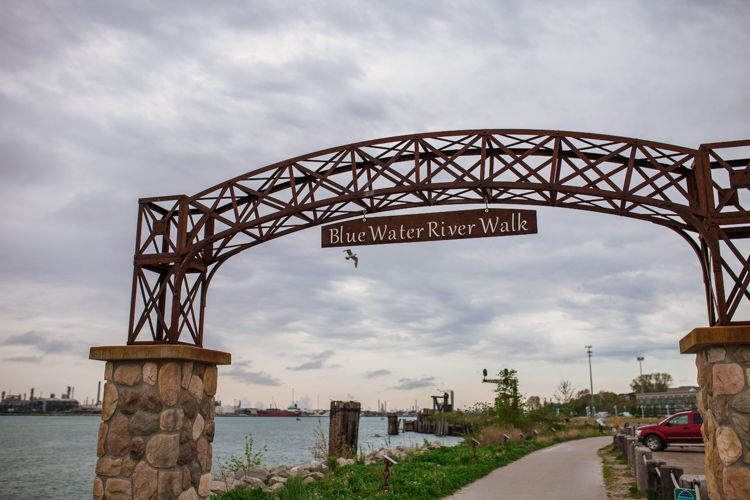 The Blue Water River Walk in Port Huron