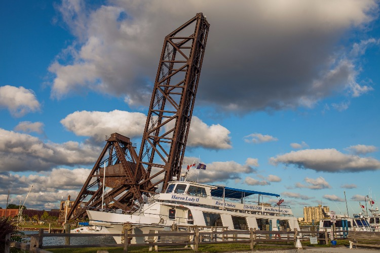 Explore the waterways with a cruise on the Huron Lady.