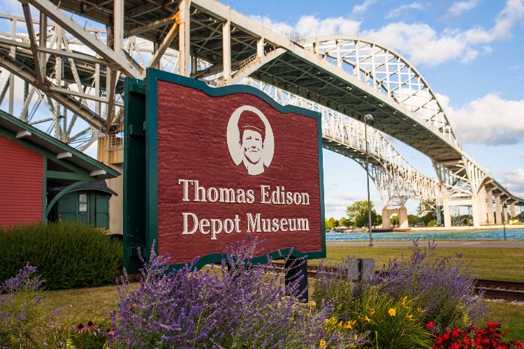 The Thomas Edison Depot Museum is a perfect stop for those intrigued by history.