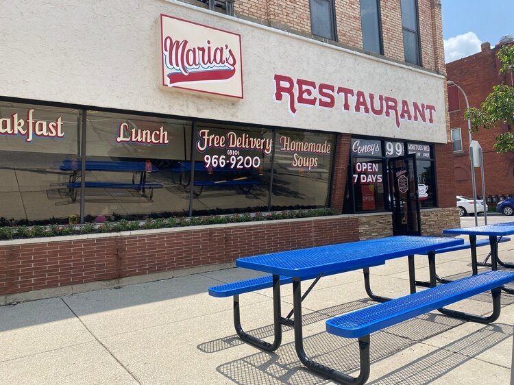 Maria's Corner Cafe now has expanded outdoor seating