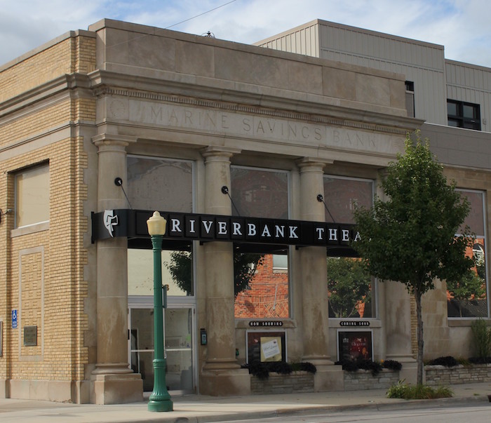 The Riverbank Theatre in the old Marine City Savings Bank