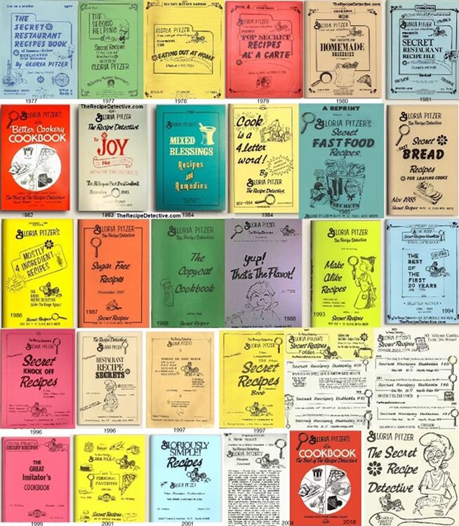 Several of Gloria Pitzer's publications