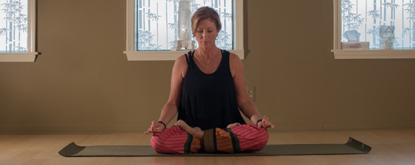 Rhonda Jones shares her love of yoga with the community