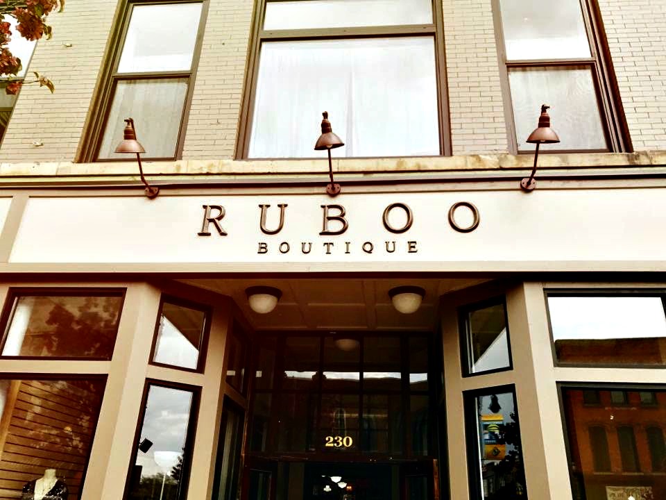 Finding Ruboo Boutique along Huron Avenue is easy.
