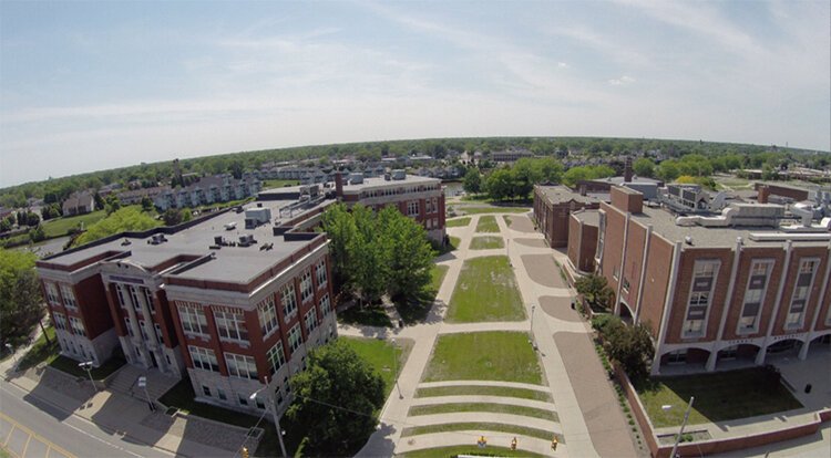 Today, St. Clair County Community College's main campus spans nearly 30 acres in Port Huron, Michigan.