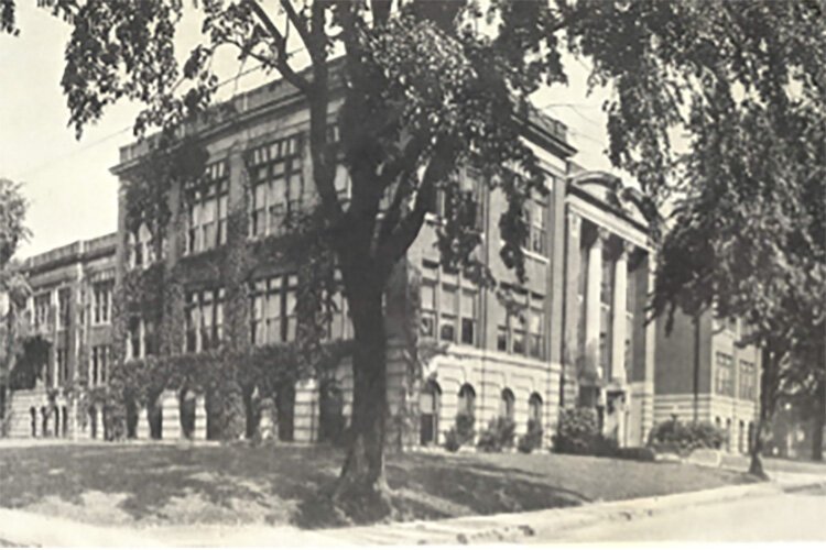 Main Building of Port Huron Junior College, 1926.