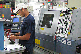 The manufacturing facility at Precision Edge