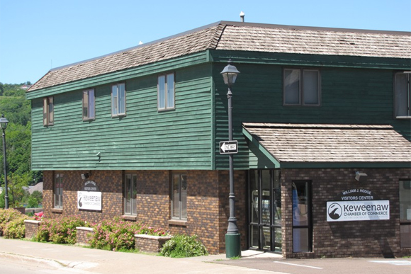The home of the Keweenaw CHamber of Commerce. 