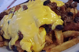 Chili cheese fries at Jackson's Pit in Negaunee.