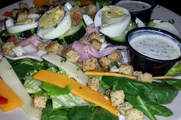 The chef salad at Jackson's Pit in Negaunee.