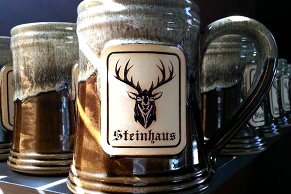 Das Steinhaus offers up a slew of quality brews and a tasty menu. 