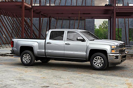 The 2015 Chevy Silverado is among the offerings at Fox Negaunee. 