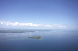 Rabbit Island in Lake Superior off the Keweenaw Peninsula.
