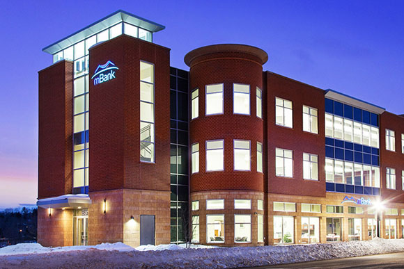 The new mBank building in Marquette was designed by Myefski Architects.