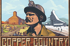 The Copper Country board game from CMX Games.