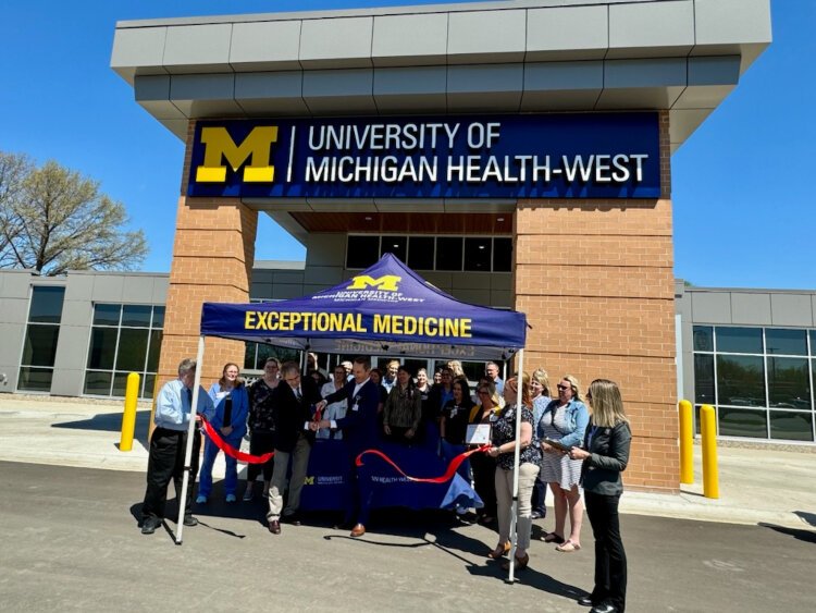 The new University of Michigan facility in Wayland is staffed by three primary care physicians and three advanced practice providers. 