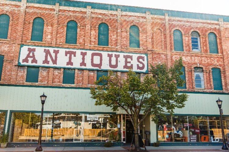 The Bay City Antiques Center was once home to one of the city's finest and busiest hotels.