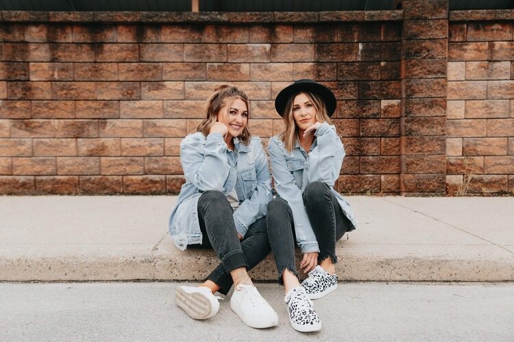 Megan Phillips, at left, and Amanda Rupprecht, friends since high school, opened the Artistry Lounge Hair Studio this month in Downtown Bay City.