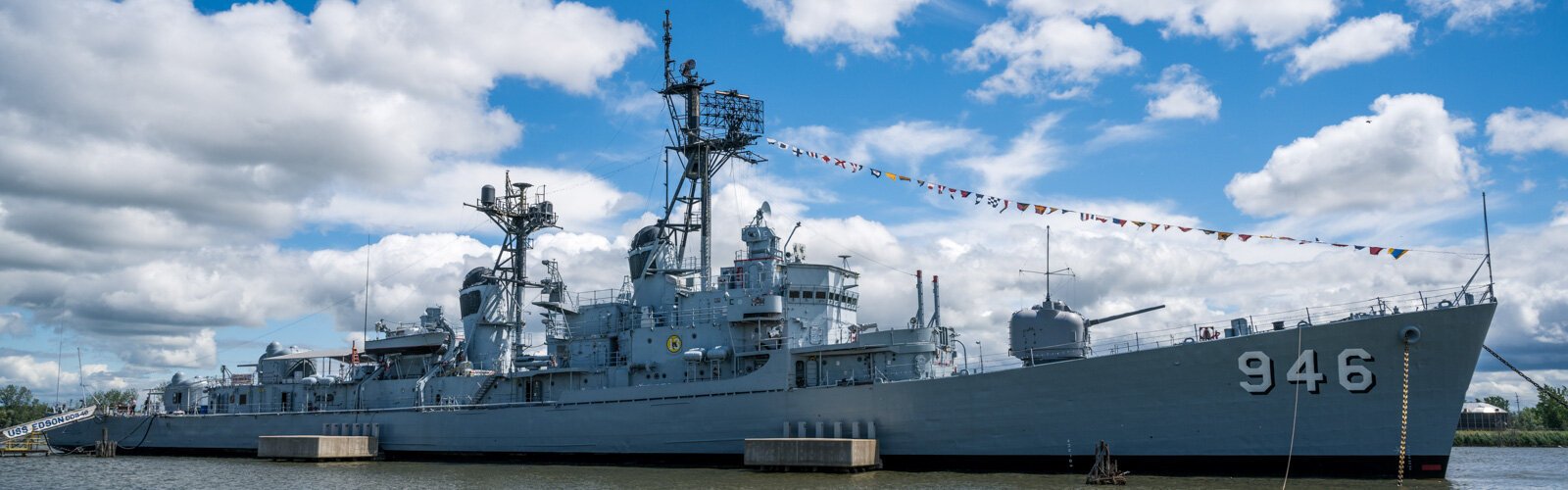 The Saginaw Valley Naval Ship Museum, aboard the USS Edson, hosts tours and special events.