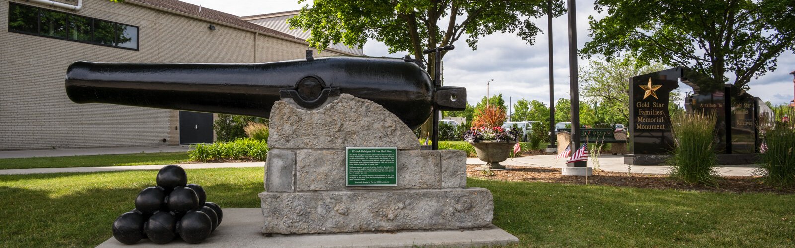 The Bay Veterans Foundation funded improvements to Battery Park in Downtown Bay City.