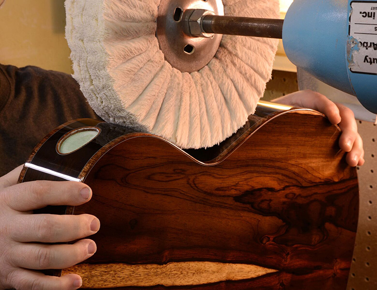 Wise began building guitars after he began looking for one to buy, but decided to make his own. 