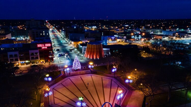 The days get shorter in December, but that just makes the holiday lights shine brighter.