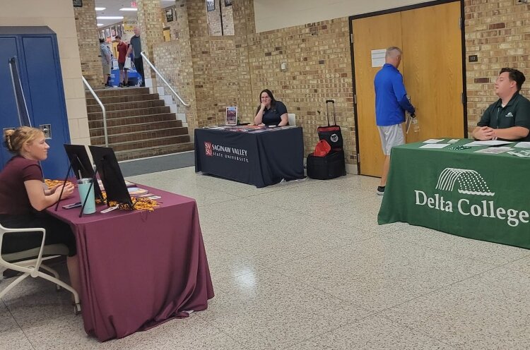 Students at Western High School have opportunities to learn about work and education after high school, helping them make life decisions. (Photo courtesy of Bay City Western High School)