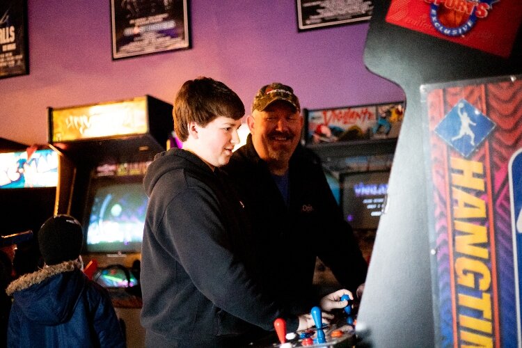 Crazy Quarters Arcade is popular with all ages including families, teenagers, and young adults.