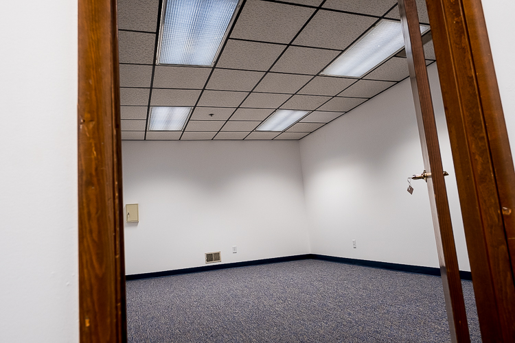 A remodeled office in the Oakland building. 