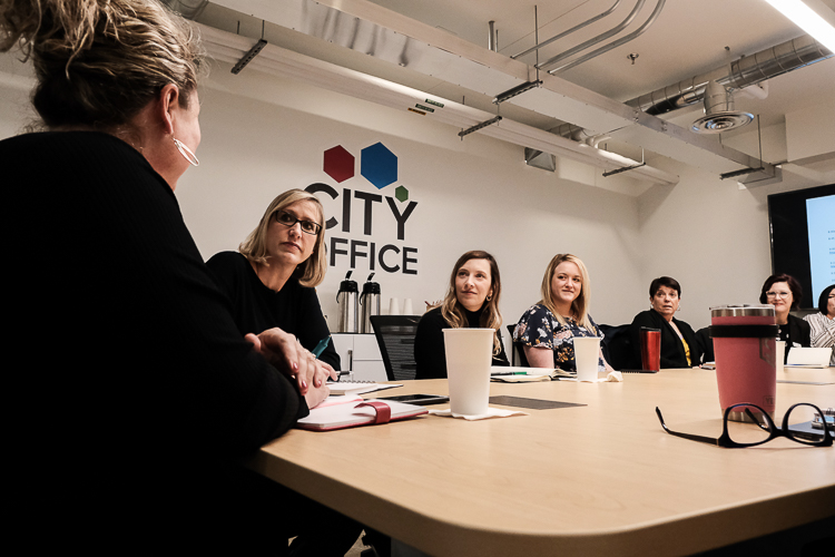 The Urban Land Institute hosted its second Women's Leadership Initiative's BUILD UP Breakfast on March 15th at City Office in Bay City. 