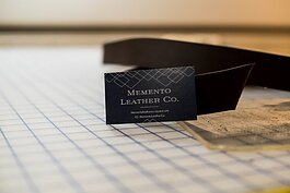 Memento Leather Co. launched in February 2020.