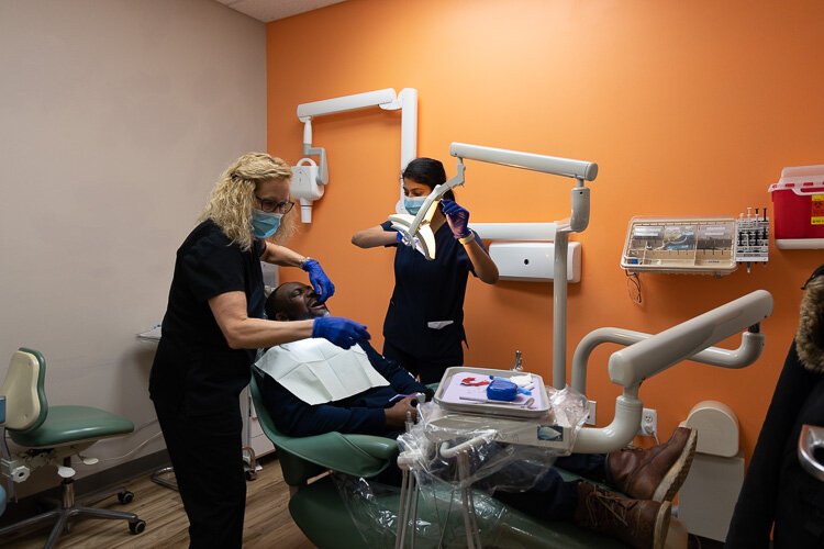 Dental clinic at Gary Burnstein Community Health Clinic