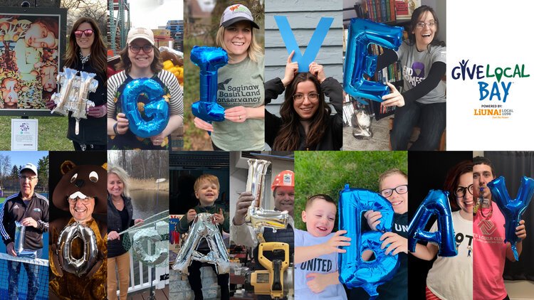 The Bay Area Community Foundation mailed balloon letters to people throughout the region. Recipients were asked to inflate the balloons, take a picture, and send it back. The goal was to spell out Give Local Bay while physically distant.