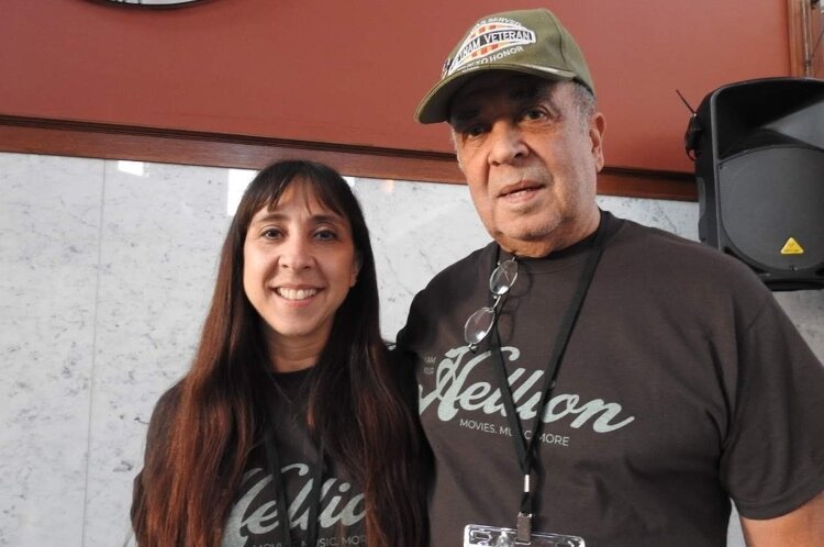 If you attend one of the events that's part of the Hell's Half Mile Film and Music Fest this weekend, keep an eye out for this father-daughter duo that's hard at work behind the scenes.