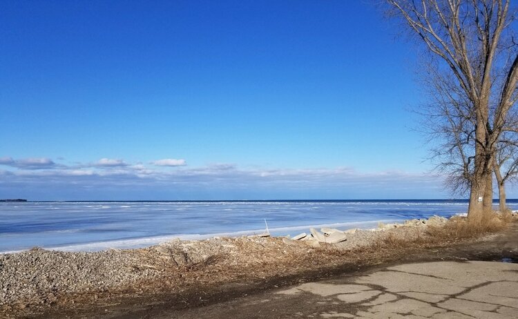 The current seawall is functional, but unattractive. If funding is approved, the organizers hope to build a steel seawall.