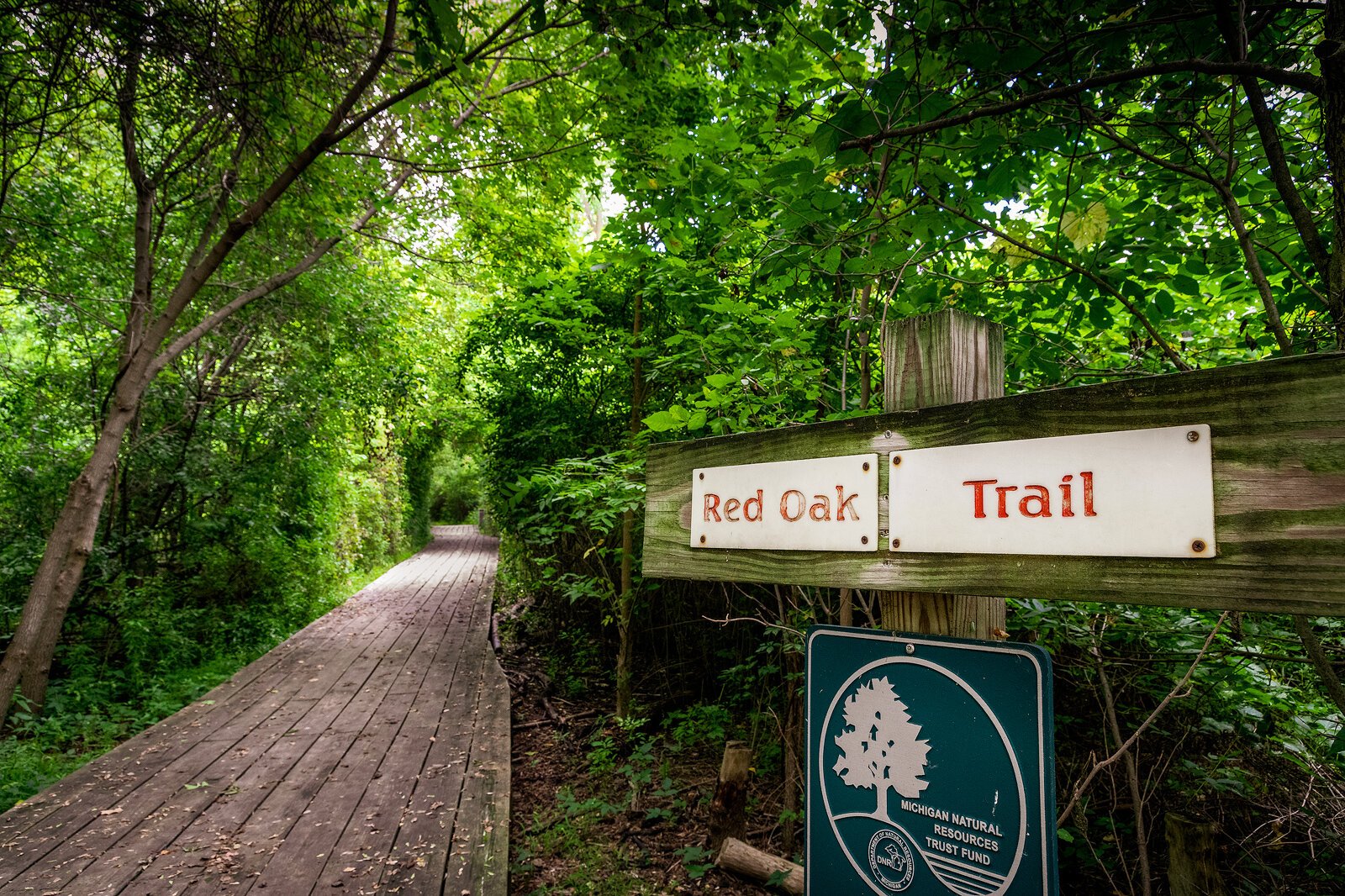 Nicholson Nature Center, Clinton Township. Photo by Doug Coombe.