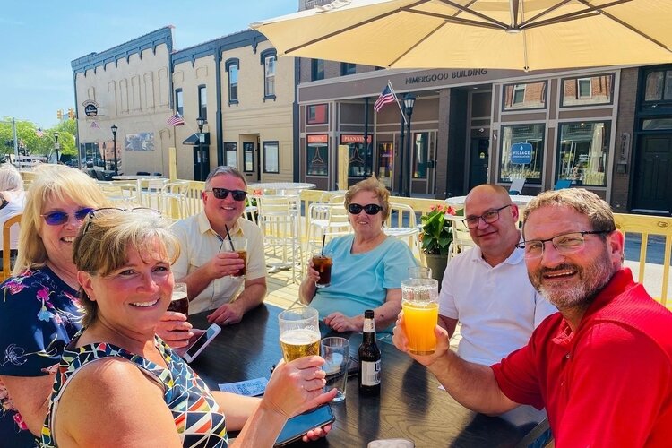 Bay City approved measures allowing bars and restaurants to expand their serving areas onto sidewalks and closed streets. That allowed restaurants to serve more customers while keeping tables 6 feet apart.