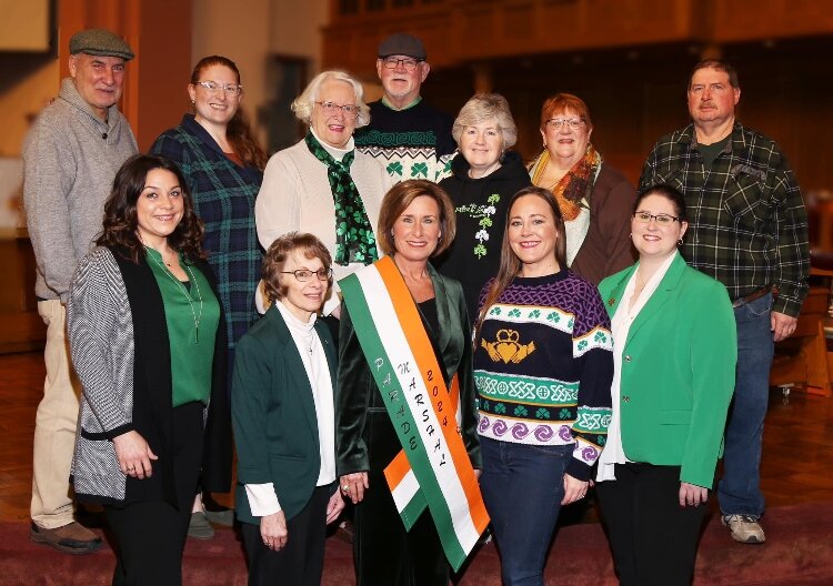 The St. Patrick's Day Parade Association spends months planning for the annual parade. It's a labor of love for the committee members. (Photo courtesy of the St. Patrick's Day Parade Association)