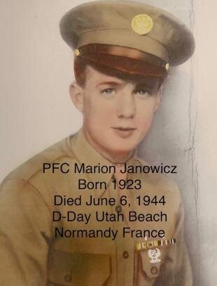 On July 19 at City Market, a historian will tell the story of Bay City native Marion Janowicz, who died on Normandy’s Utah Beach during D-Day.