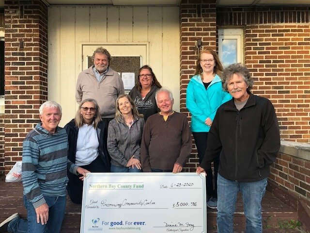 In 2019, the Friends of the Pinconning Community Center formed and began raising thousands of dollars to renovate the building, which turns 84 this year. To date, the group has raised about half what it needs.