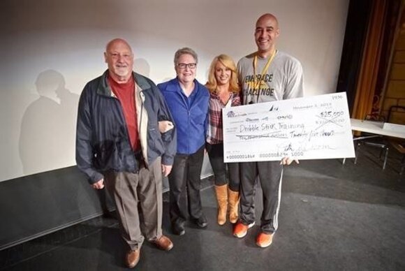 More than 40 entrepreneurs competed in last year’s contest. Professional basketball trainer Luke Lloyd won the top prize for his Dribble Stick Training company, taking home a check for $25,000.