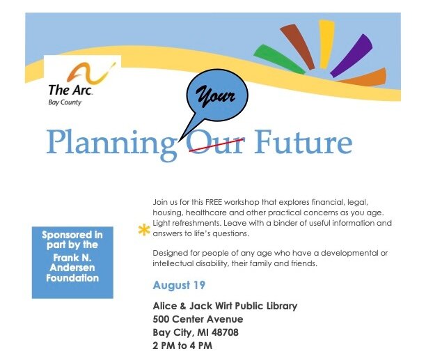The workshop is free, but registration is required. Call (989) 893-1346 to reserve your space.