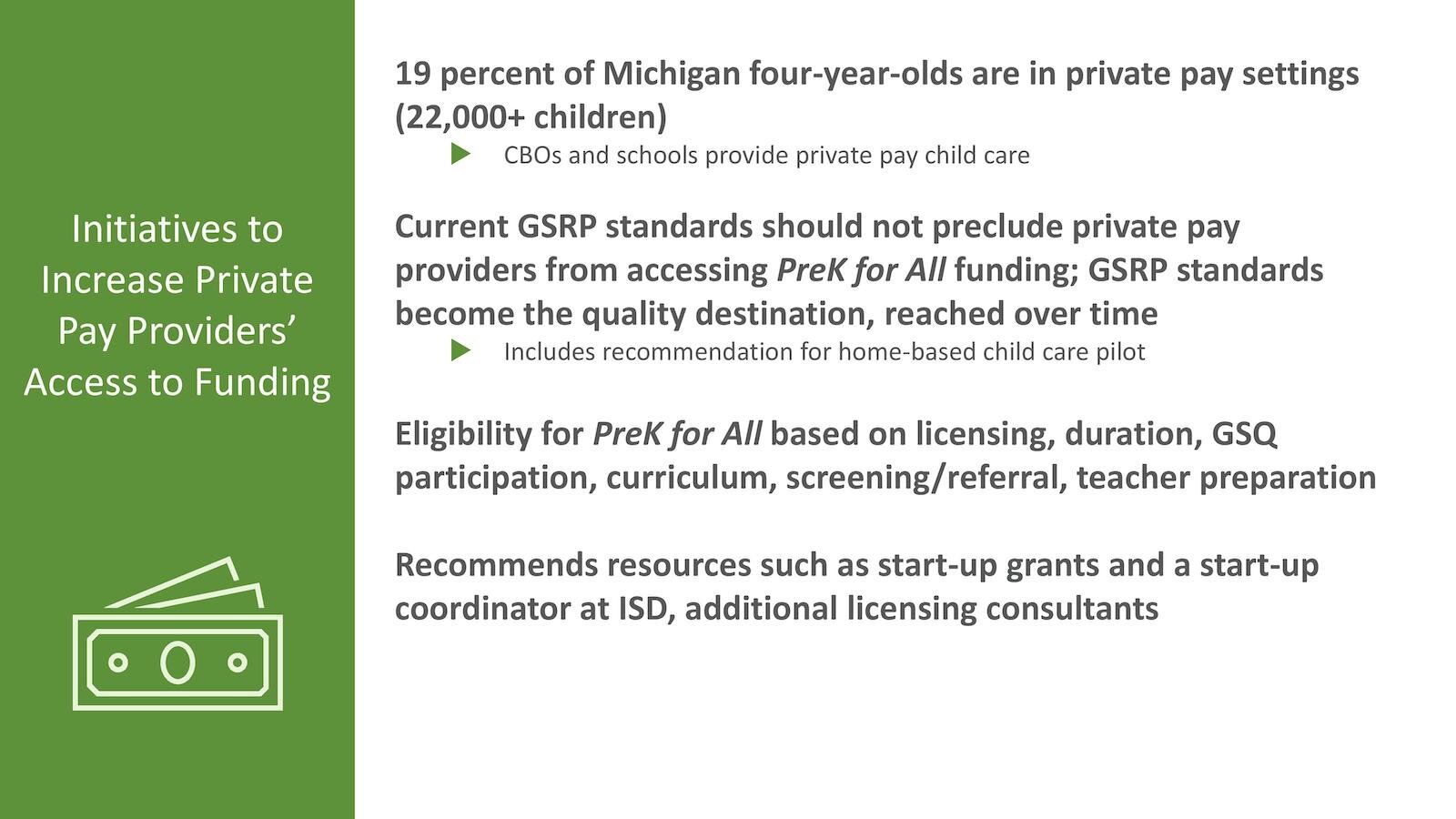PreK for All Summary