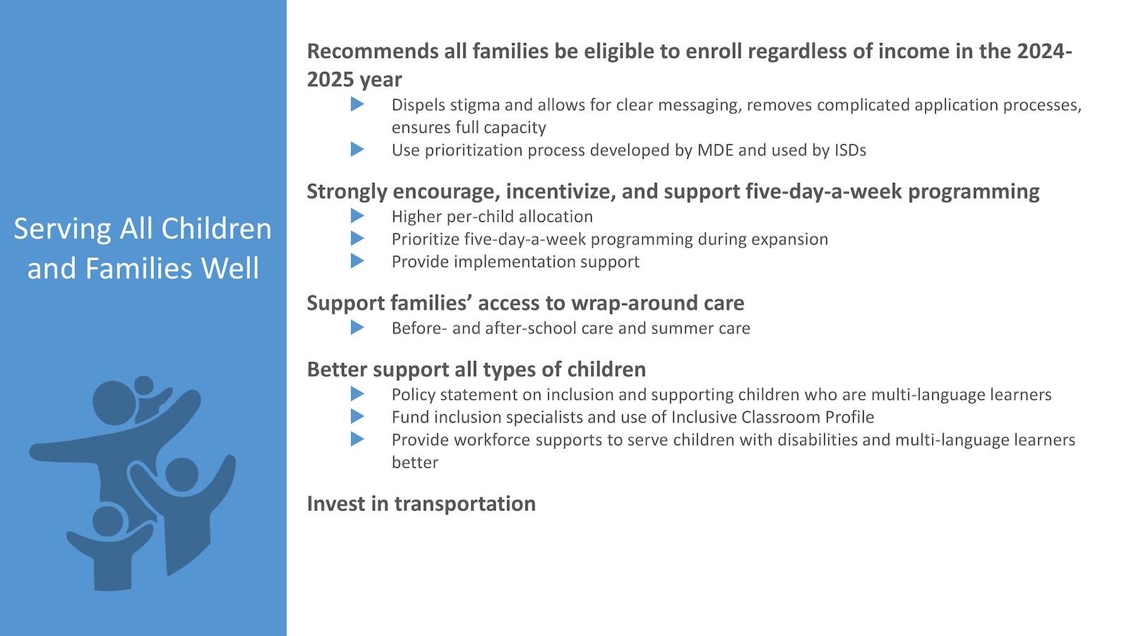 PreK for All Summary